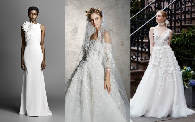 10 Wedding Dress Trends From Spring 2019 Bridal Collections | Ewmoda